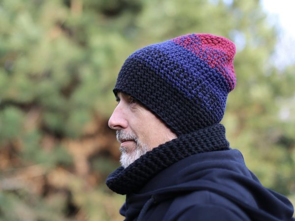 czapka merino ZIMA gruba - obrazek 4