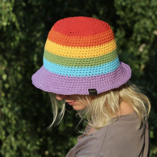 Bucket hat tęcza - obrazek 2