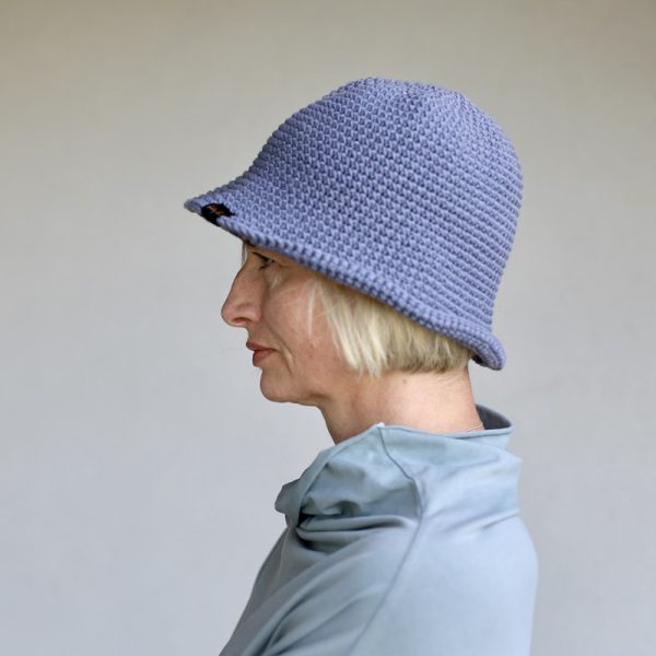 Bucket hat jeans - obrazek 4