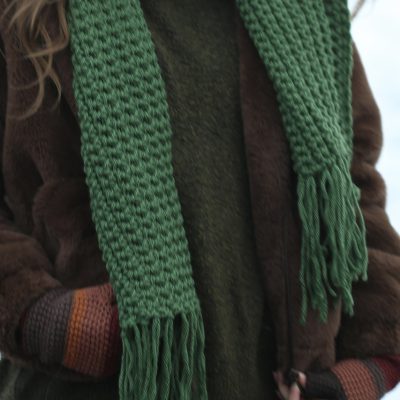 zielony-szalik-welna