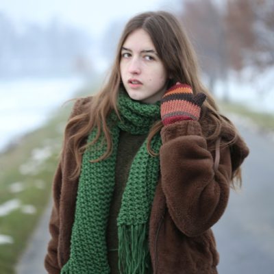 Szalik MECH wełna 100%