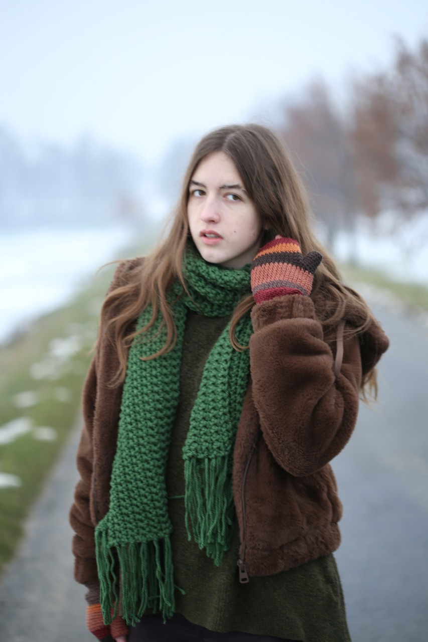 Szalik MECH wełna 100%