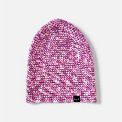 CZAPKA Z WEŁNY MERINO RÓŻOWY SORBET