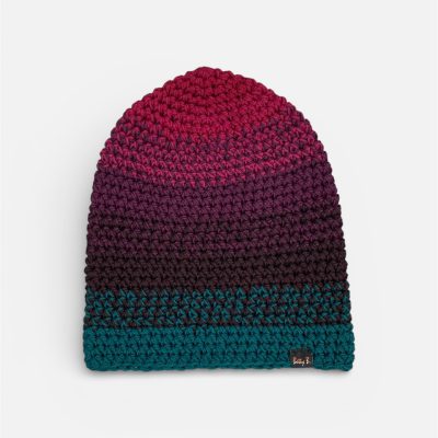 czapka merino CIEMNA JESIEŃ