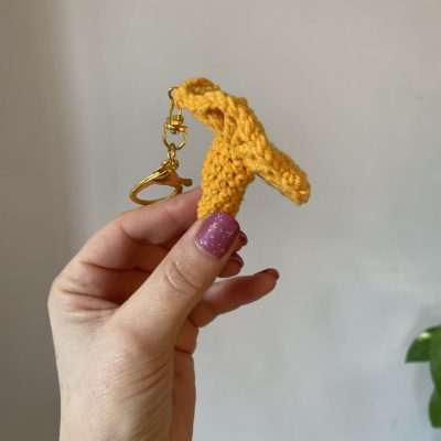 Brelok / zawieszka grzyb kurka 1