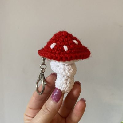 Brelok / zawieszka grzyb muchomor